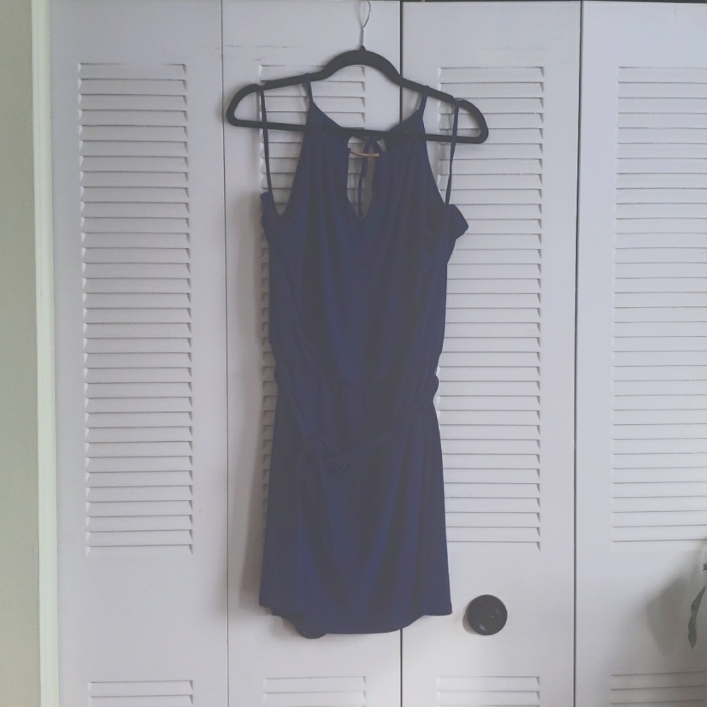 WHBM Navy dress, size L